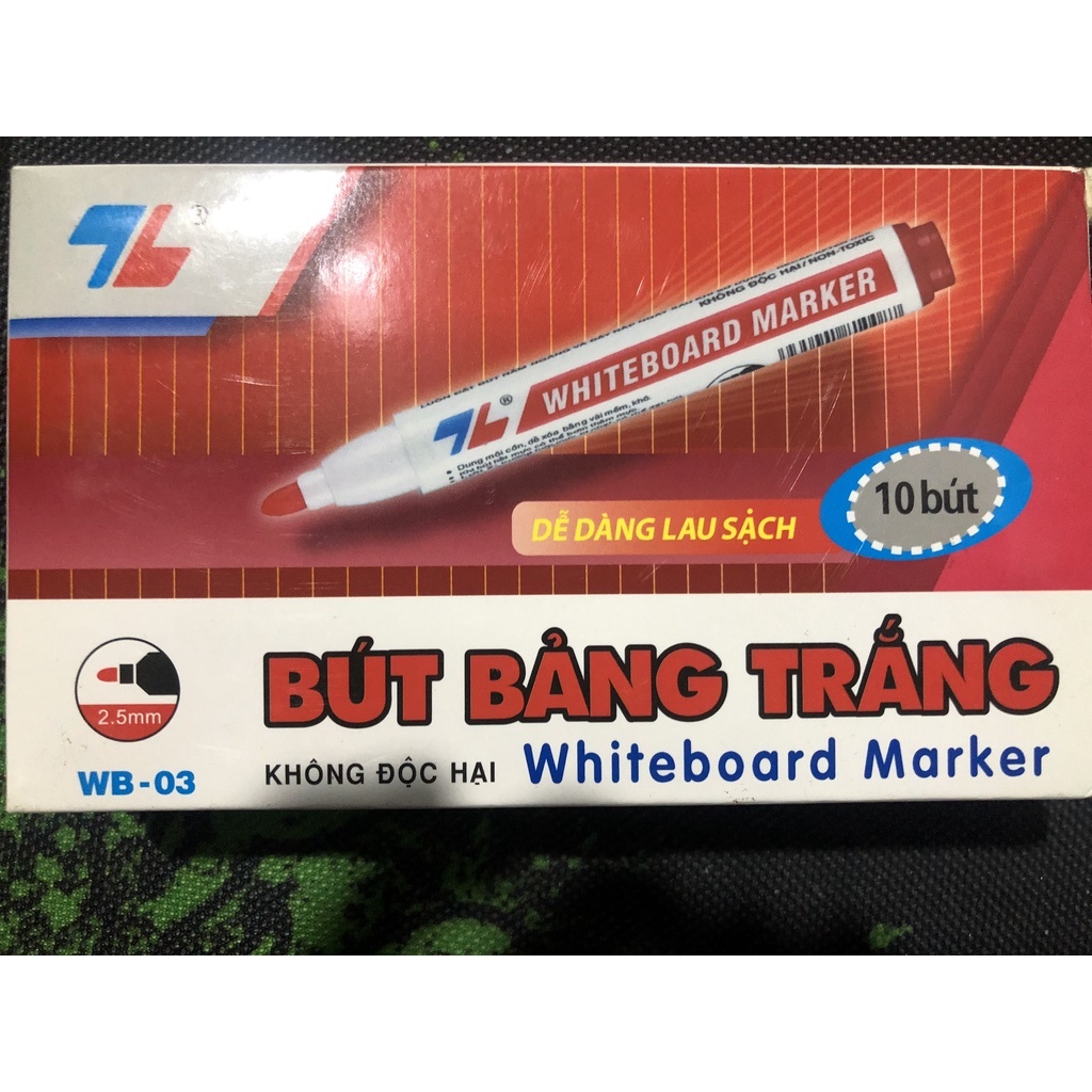 Bút Dạ Viết Bảng Trắng thiên Long WB03 - 1 Hộp 10 Cái