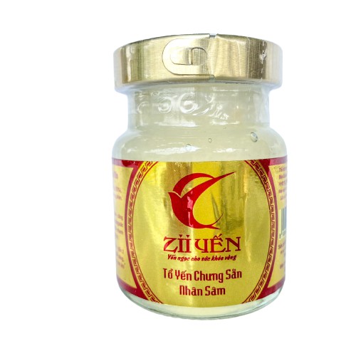 25% tổ yến - Nước yến sào chưng nhân sâm ⚡ZIIYEN⚡ yến sào khánh hòa cao cấp | 70ml