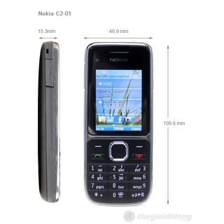 Điện thoại Nokia C201 Hàng Chính Hãng Bảo Hành 12 Tháng Loa To Nghe Gọi Siêu Rõ