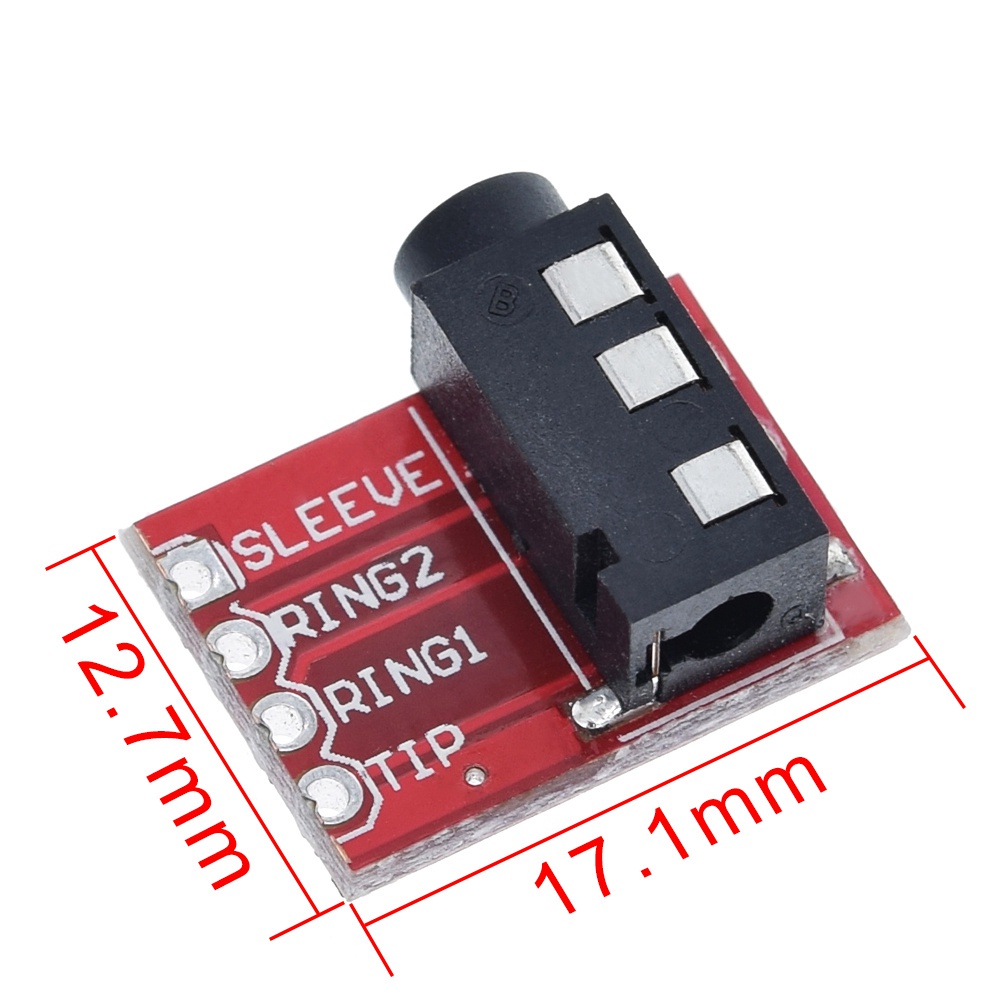 Set 5 Mô Đun Jack 3.5mm Chuyên Dụng Cho Máy Nghe Nhạc MP3