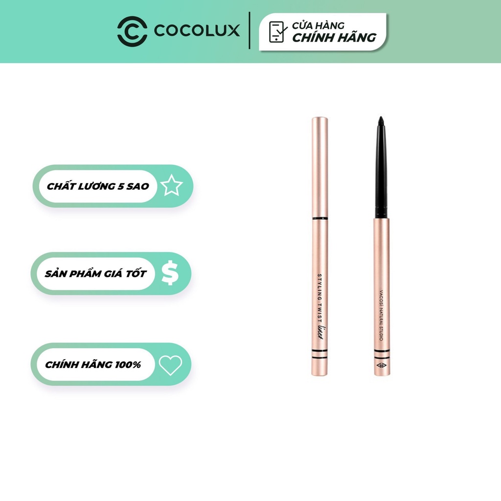 Chì Kẻ Mắt Vacosi Styling Twist Dạng Gel Cocolux