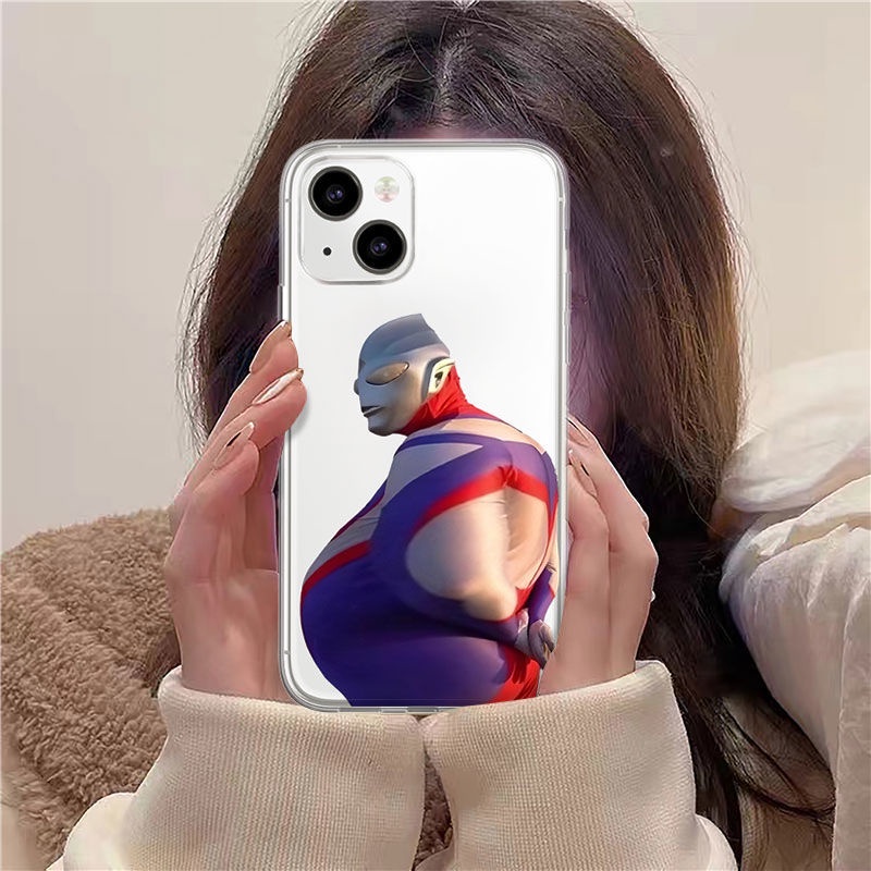 Ốp Điện Thoại Chống Sốc In Hình Ultraman Cho Iphone 13 Pro 11 Pro Max Xr 6s 7 8 Plus 12 Mini 14 Pro Xs Max