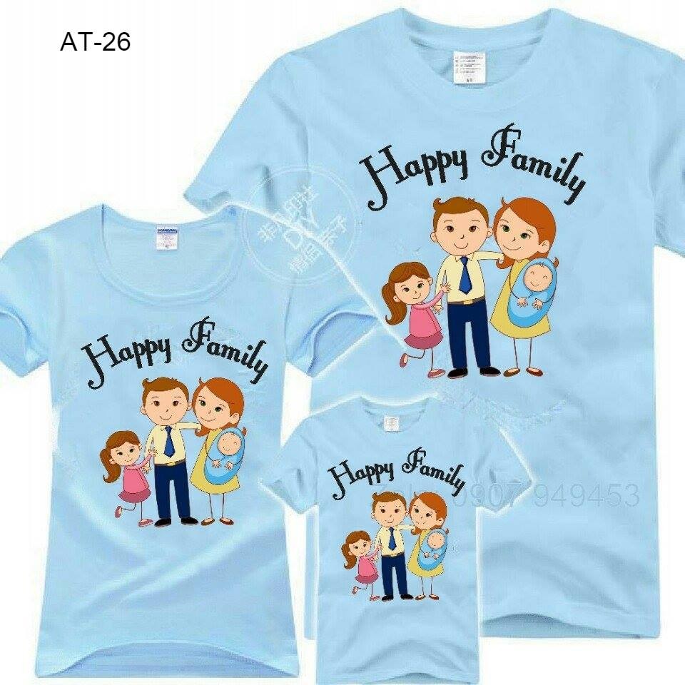 Áo gia đình hạnh phúc 3