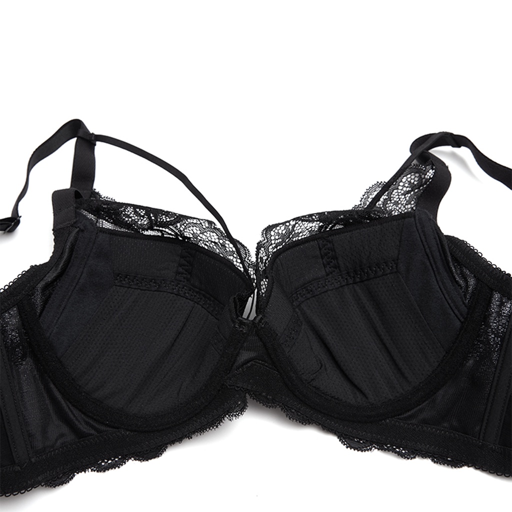 [MUA 2 GIẢM 30% - MUA 3 GIẢM 40%] Áo ngực có gọng mút mỏng ren phối dây Tshirt iBasic BRAW083