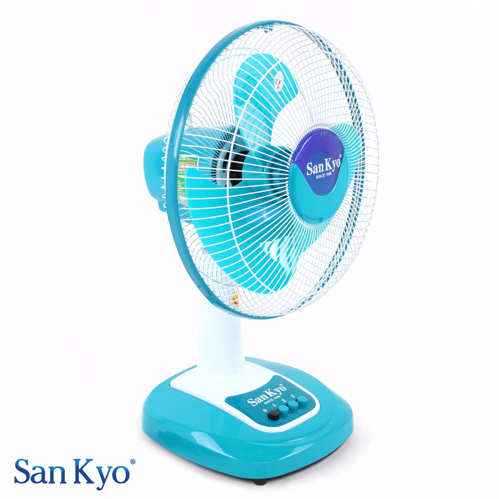 Quạt Bàn B300M Sankyo - Động Cơ Motor Dây Đồng - Cỡ Vừa 12 Inch