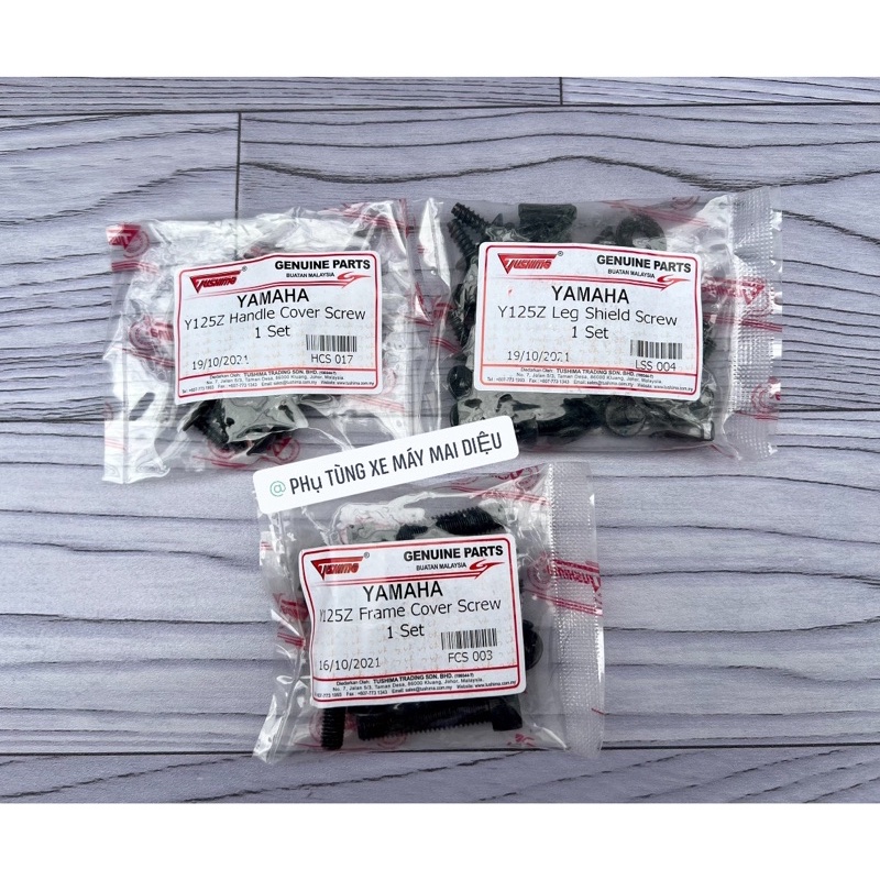 BỘ ỐC ÁO MALAYSIA YAZ/YAZ125