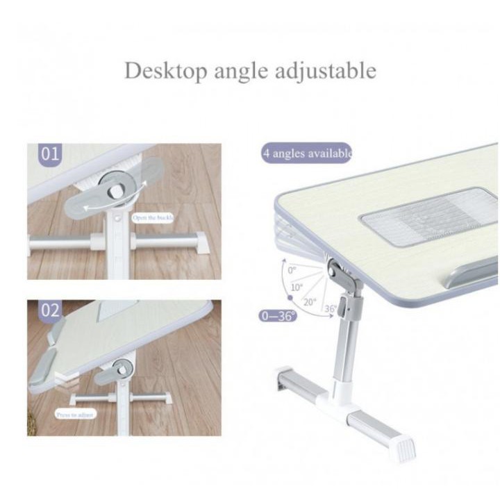 Bàn Kê laptop macbook chắc chắn Stand N Type Adjustable Height Table - SmartStore1688