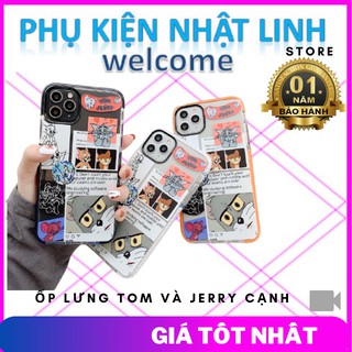 Ốp Lưng iphone - Ốp iphone Tom Và Jerry Cạnh 6/6s/6plus/6splus/7/8/7plus/8plus/x/xs/xs max/11/11pro max-BC-6