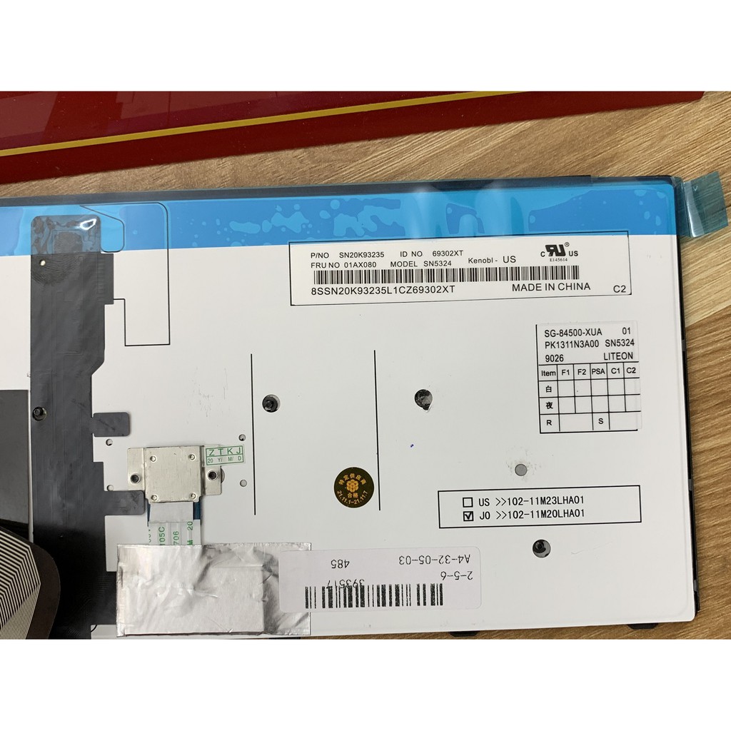 Bàn phím Lenovo Thinkpad T440 T440P T440S T450 T450S E431 - keyboard - phím zin , có đèn , bản US