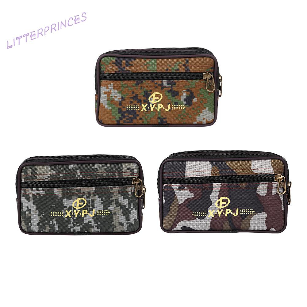 Túi Đeo Hông Họa Tiết Rằn Ri Vintage Cho Nam