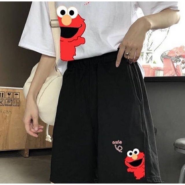 Set Đồ Bộ Elmo-cartoon 3D Cute DB03- Lapi VN