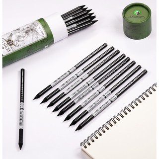 Chì Than Maries Cao Cấp Cây Lẻ Mẫu Trung Tính 7344