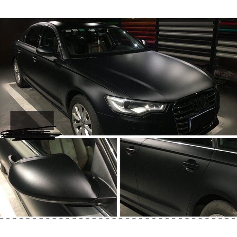Decal dán xe loại đen mờ cao cấp hàng chuẩn loại 1