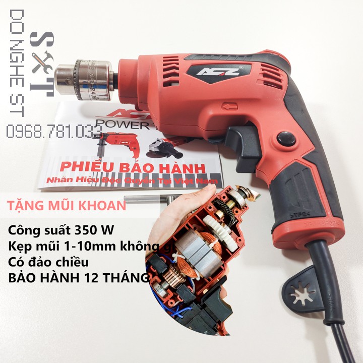 Máy bắn vít ACZ 6603 - BH 12 tháng