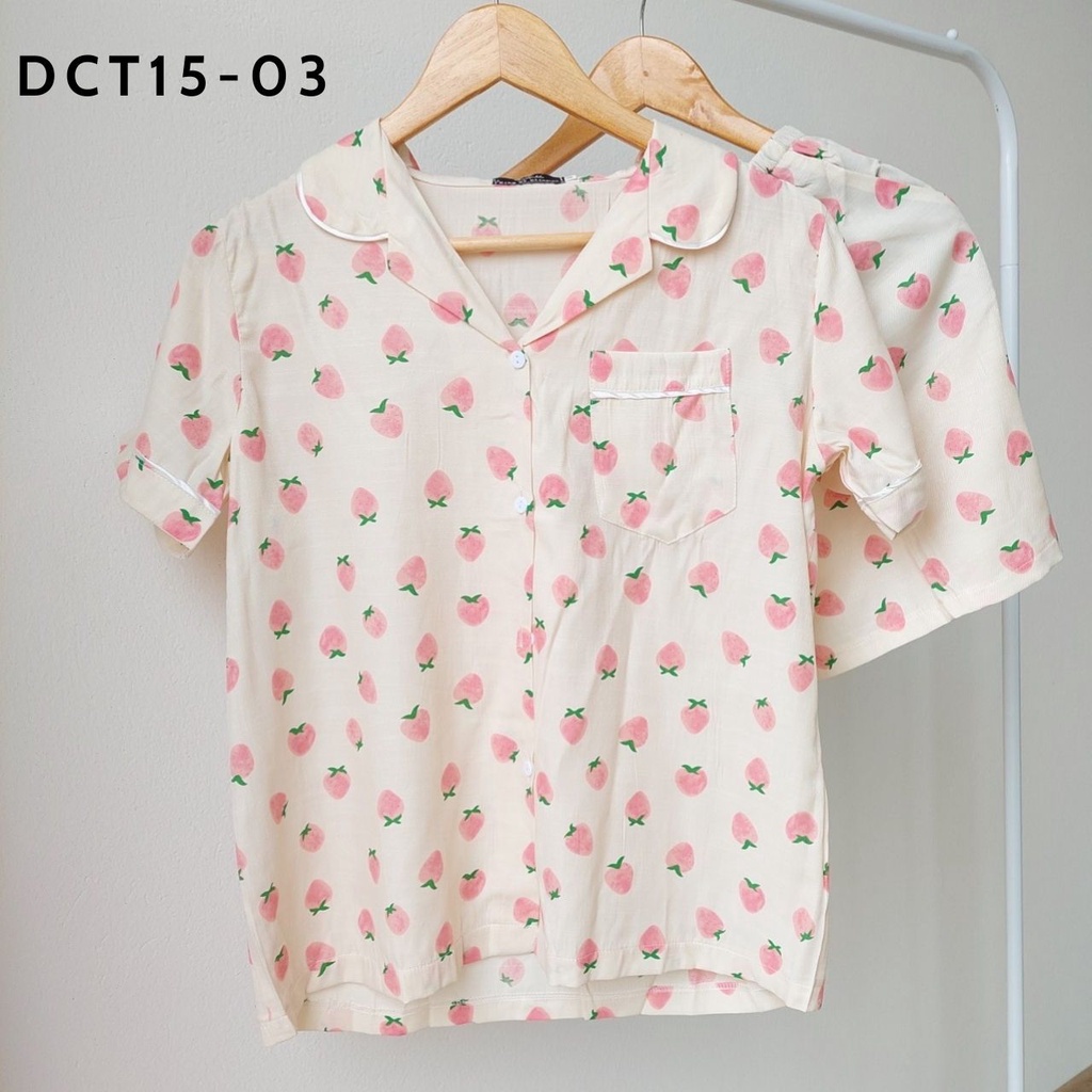 ĐỒ BỘ PIJAMA NỮ MẶC NHÀ ĐŨI MỀM QUẦN CỘC NHIỀU HỌA TIẾT CHẤT MỀM THOÁNG MÁT | BigBuy360 - bigbuy360.vn