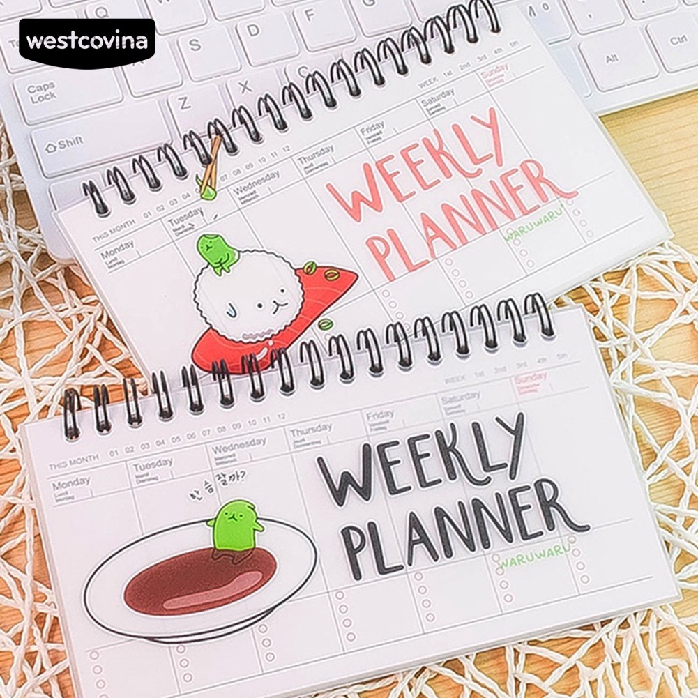 Sổ Tay Lên Kế Hoạch Hàng Tuần Tiện Dụng