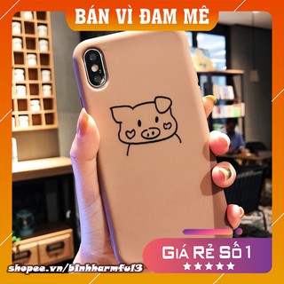 Ốp iphone o.p.p.o s.a.m.s.u.n.g, ốp bé heo đáng yêu
