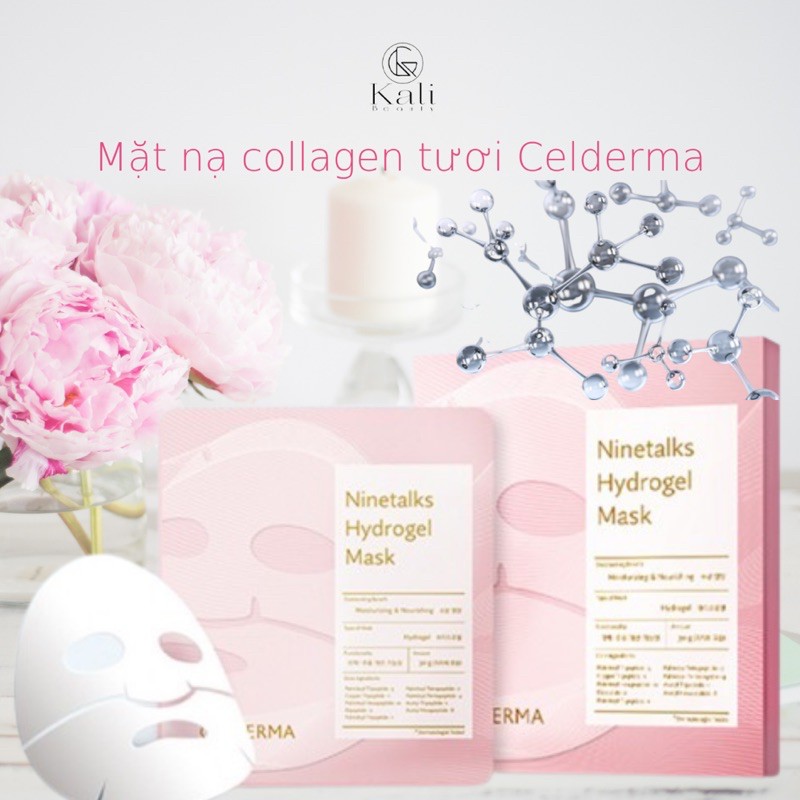 MẶT NẠ THẠCH CELDERMA COLLAGEN KOREA (Hộp 4miếng)