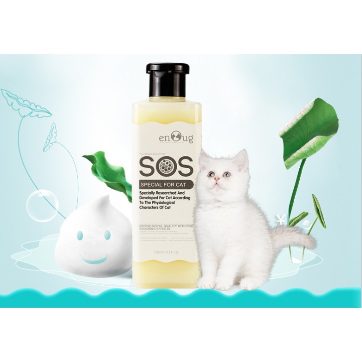 Sữa tắm SOS cho mèo