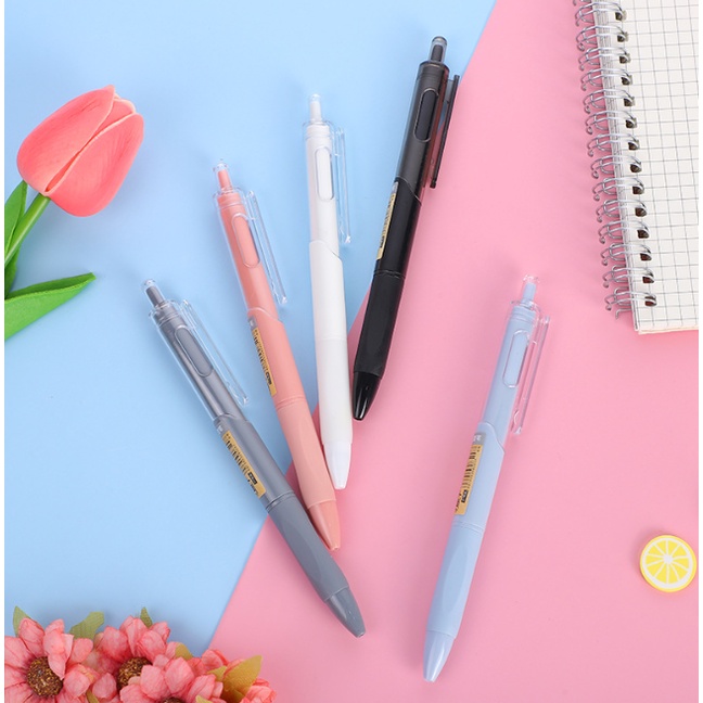 Bút Bi Mực Đen Nhanh Khô Ngòi 0.5mm