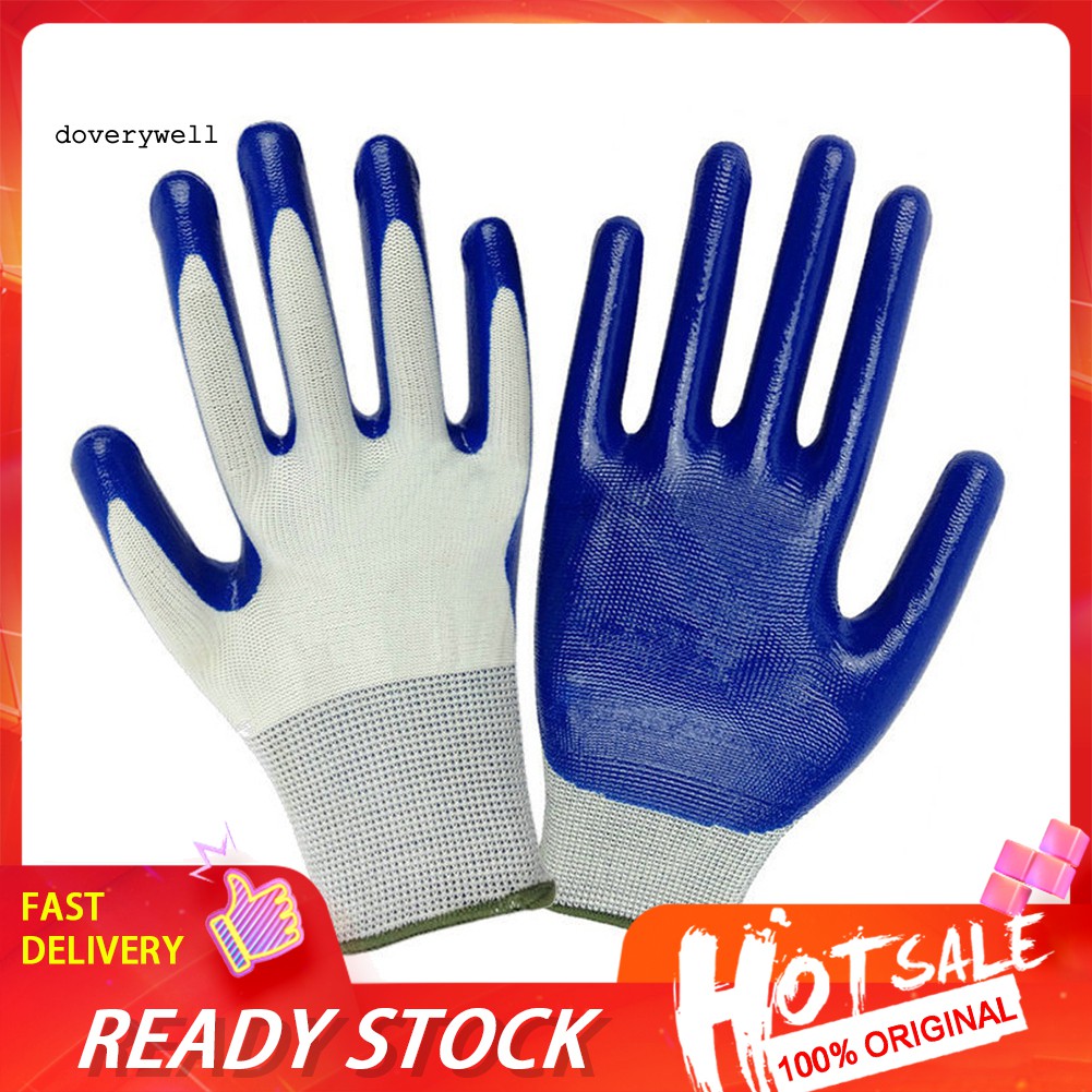 Găng Tay Bảo Vệ Chống Nước Chống Trượt Bằng Nhựa Pvc