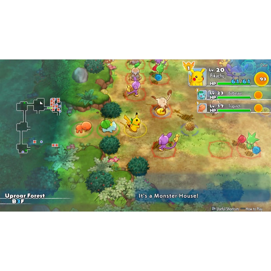 Game Pokemon Mystery Dungeon: Rescue Team DX - Cho Máy Nintendo Switch