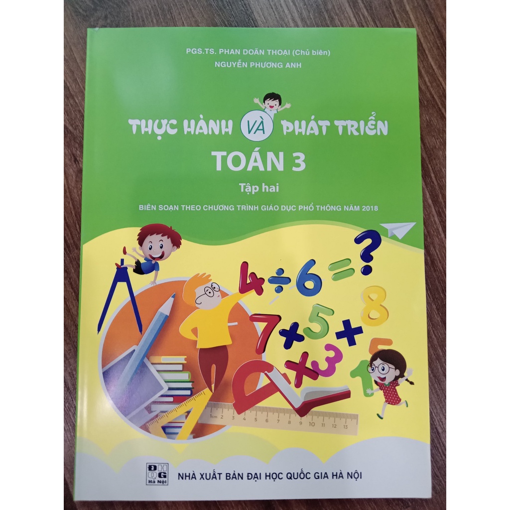 Sách - Thực Hành Và Phát Triển Toán 3 - Tập 2 (Biên Soạn Theo Chương Trình Giáo Dục Phổ Thông Năm 2018)