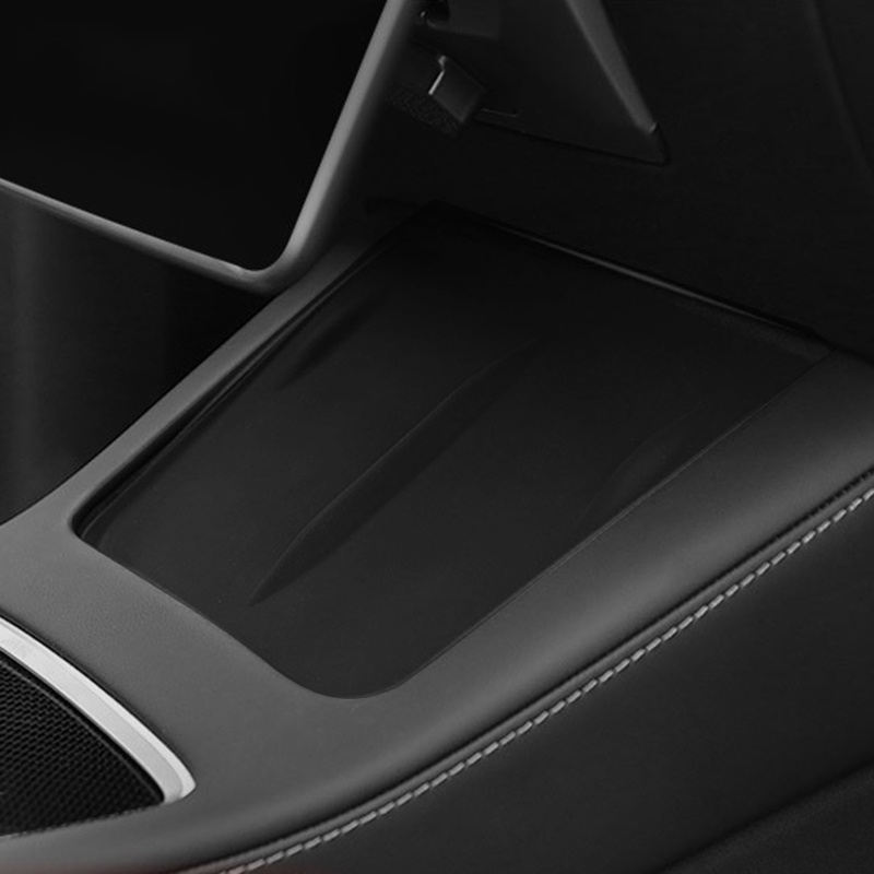 Giá Đỡ Điện Thoại Bằng Silicon Chống Trượt Gắn Bảng Điều Khiển Xe Hơi Model 3