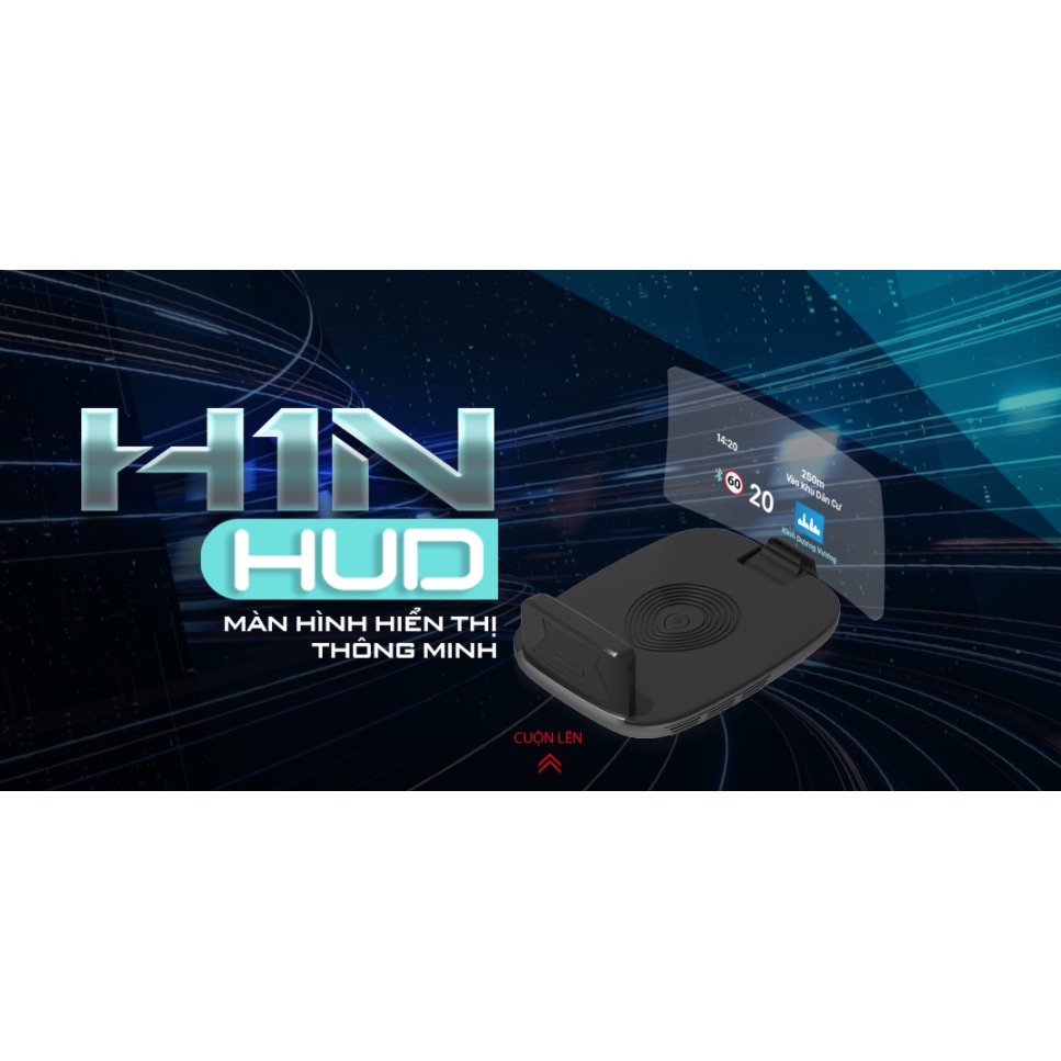 HUD Vietmap H1N Hiển Thị Dẫn Đường – Cảnh Báo Giao Thông | BigBuy360 - bigbuy360.vn