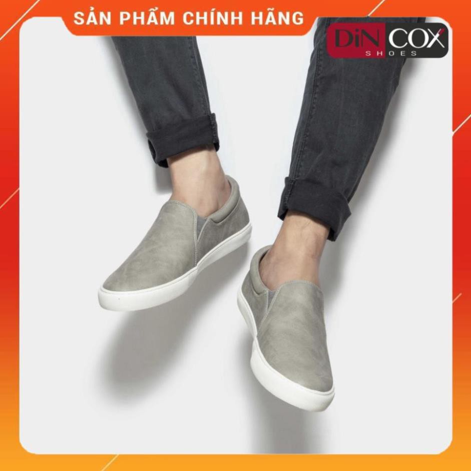 Rẻ Nhất TT [COX] Giày Lười Sneaker C38 Grey Dincox CHÍNH HÃNG 1