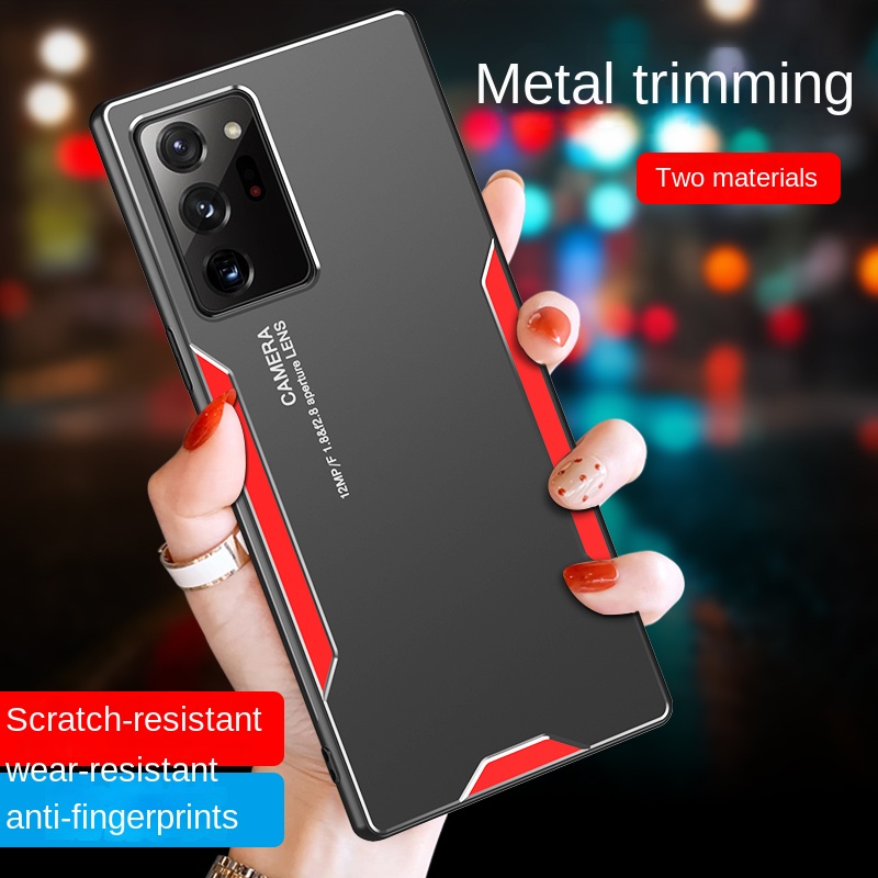 Ốp Điện Thoại Kim Loại Chống Trượt Chống Rơi Toàn Diện Cho Samsung Galaxy Note 20 Ultra Note20