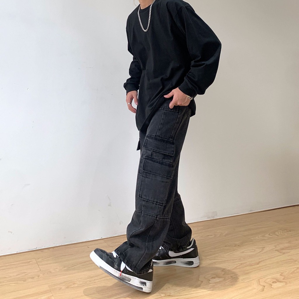 Quần ZOMBIE® Straight-Leg Cargo Jeans | BigBuy360 - bigbuy360.vn