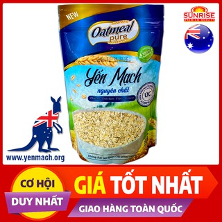 Yến mạch Úc nguyên chất cán vảy Oatmeal Pure 350g