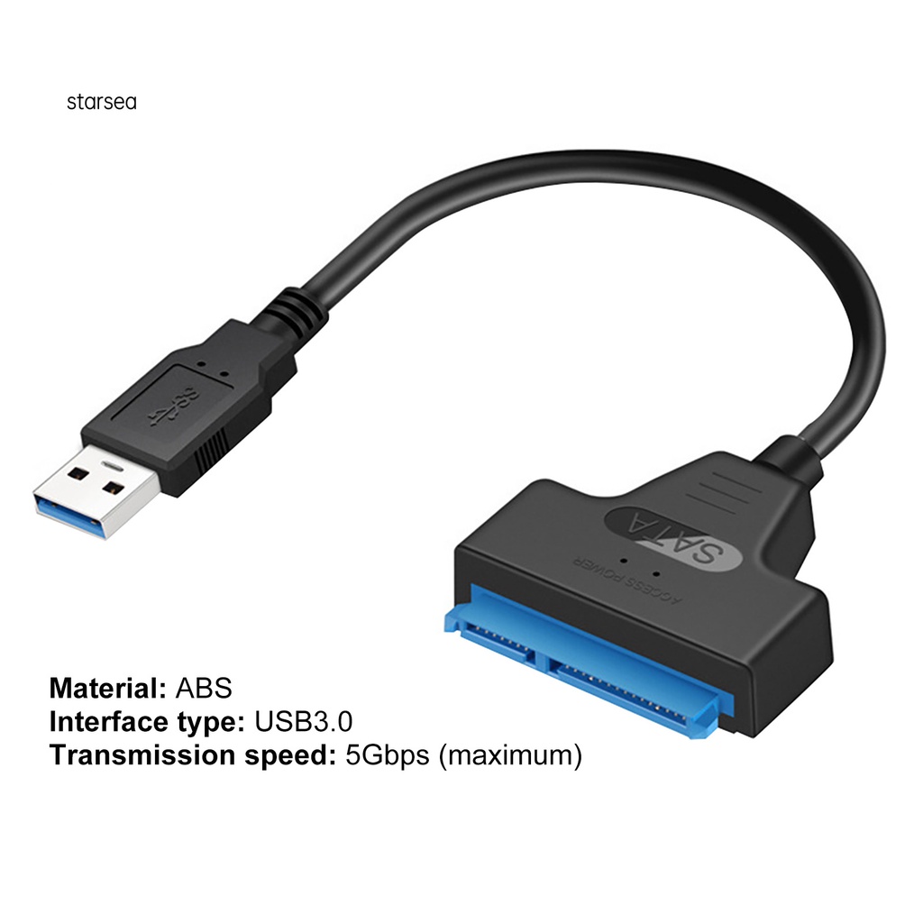 Dây Cáp Chuyển Đổi Ổ Cứng Usb 2.0 Usb3.0 Type-C Sang Sata Ổn Định | BigBuy360 - bigbuy360.vn
