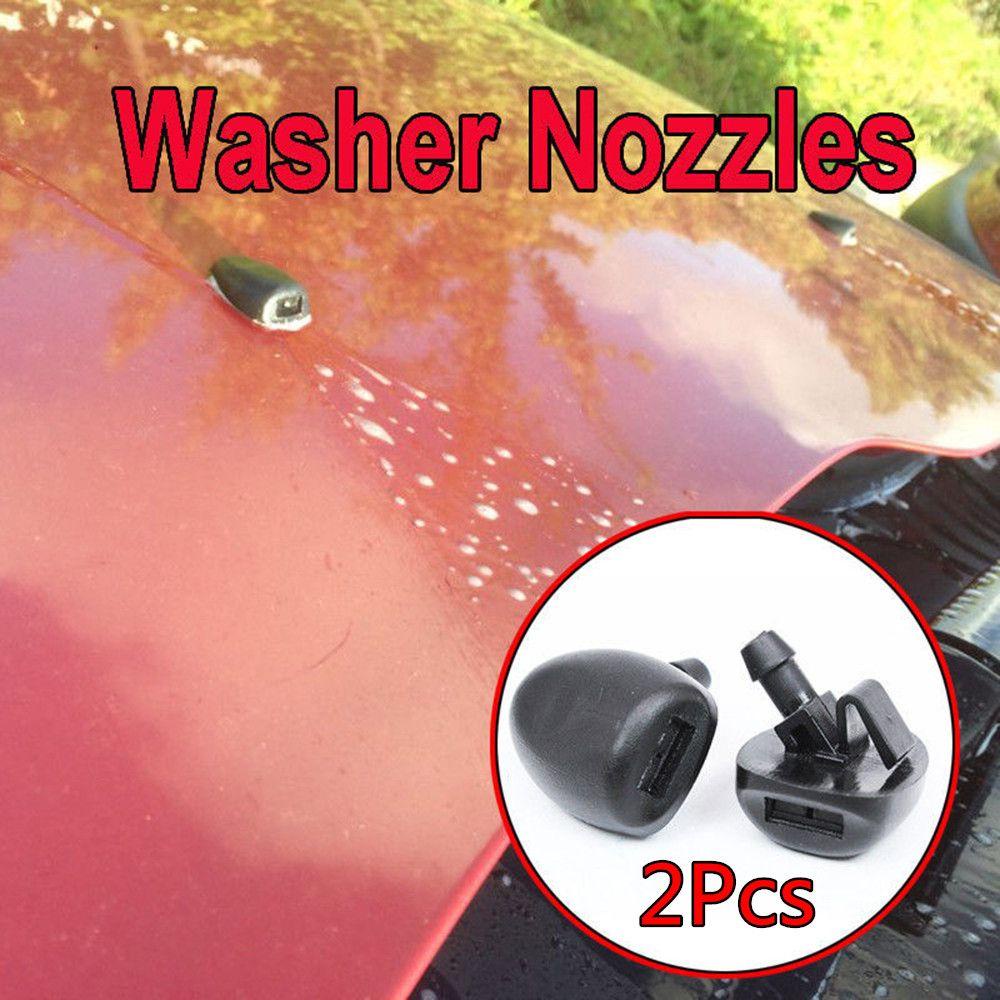 Set 2 Vòi Phun Nước Rửa Kính Chắn Gió Ô Tô Peugeot 407 206 207