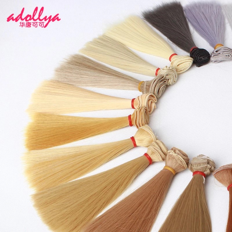 Tóc Giả Dài 15cm Xinh Xắn Cho Búp Bê