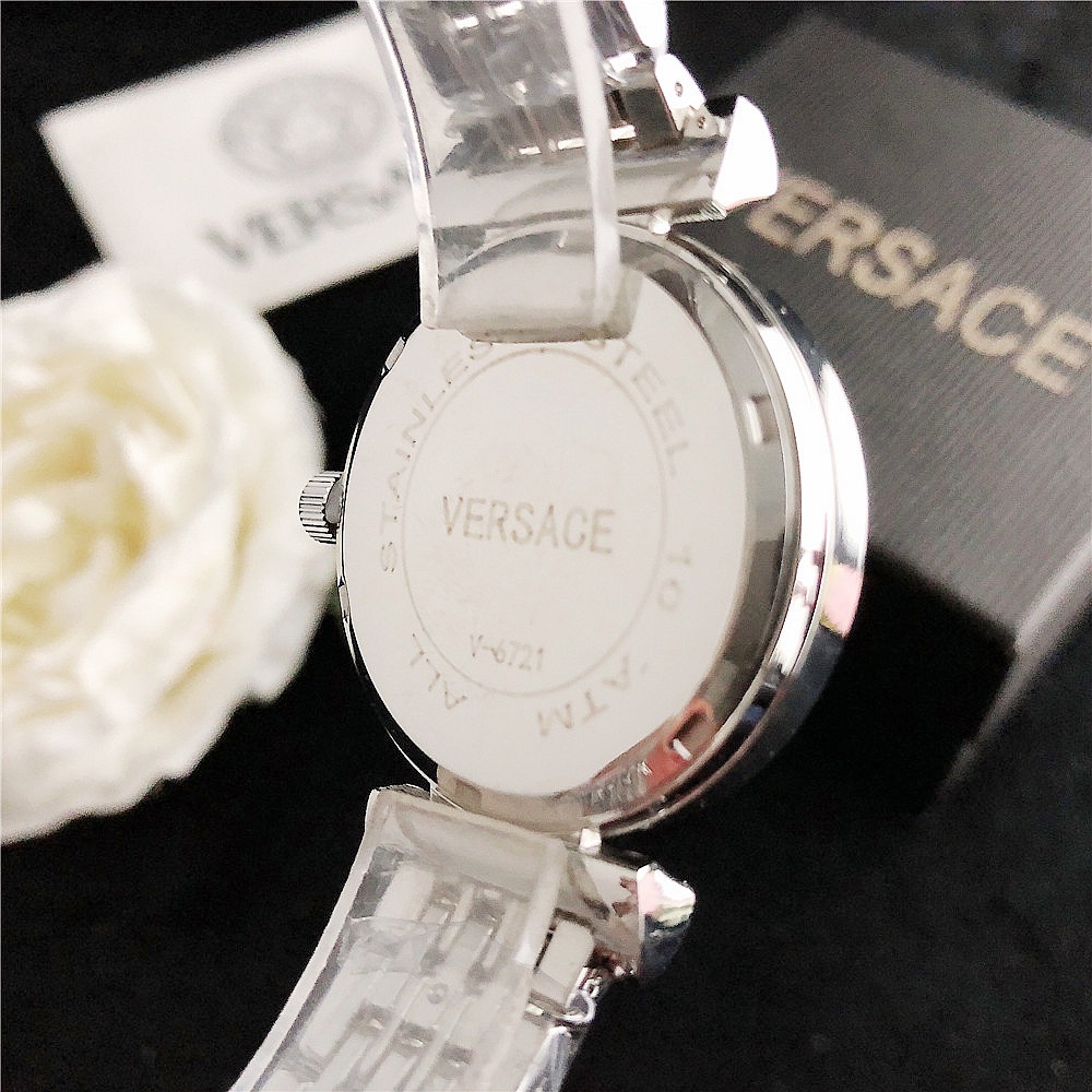 Đồng Hồ Thời Trang versace Bằng Thép Không Gỉ Sang Trọng Cho Nữ