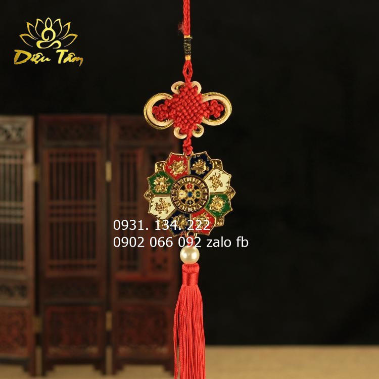 Dây treo ô tô bát bảo cát tường- dây treo ô tô