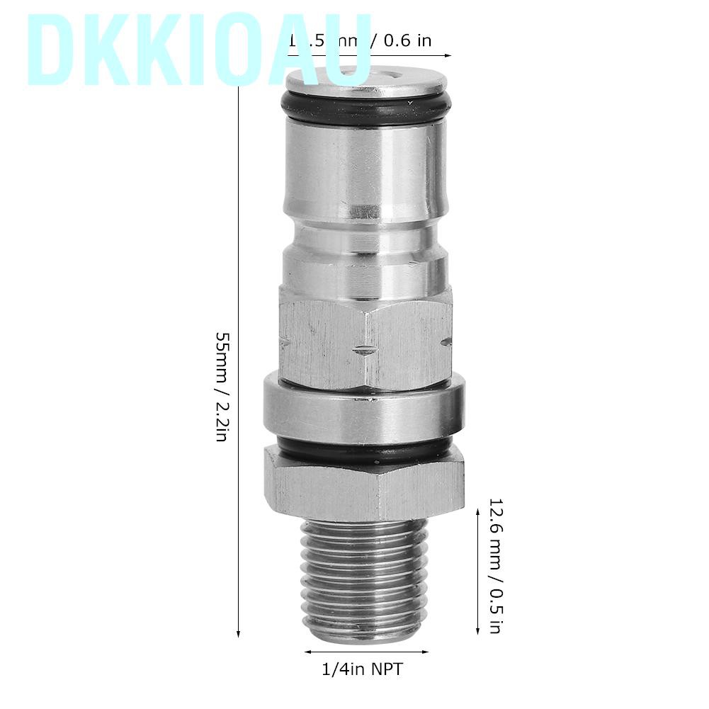 Van Chuyển Đổi Áp Suất Bằng Thép Không Gỉ 304 Cho Thùng Ủ Bia / Keg 8209;