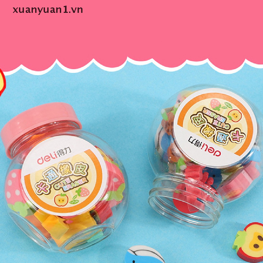 Set 20 Gôm Tẩy Tạo Hình Trái Cây Dễ Thương