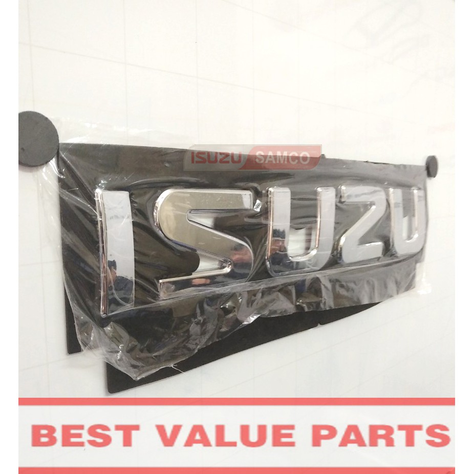 DECAL TEM CHỮ ISUZU MẠ CROM XỊN CHÍNH HÃNG
