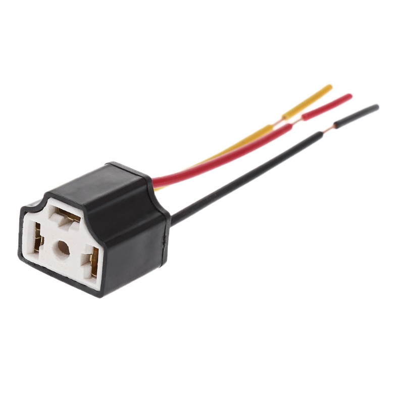 Ổ Cắm Mở Rộng Đèn Pha Xe Hơi mm H4 9003 12v