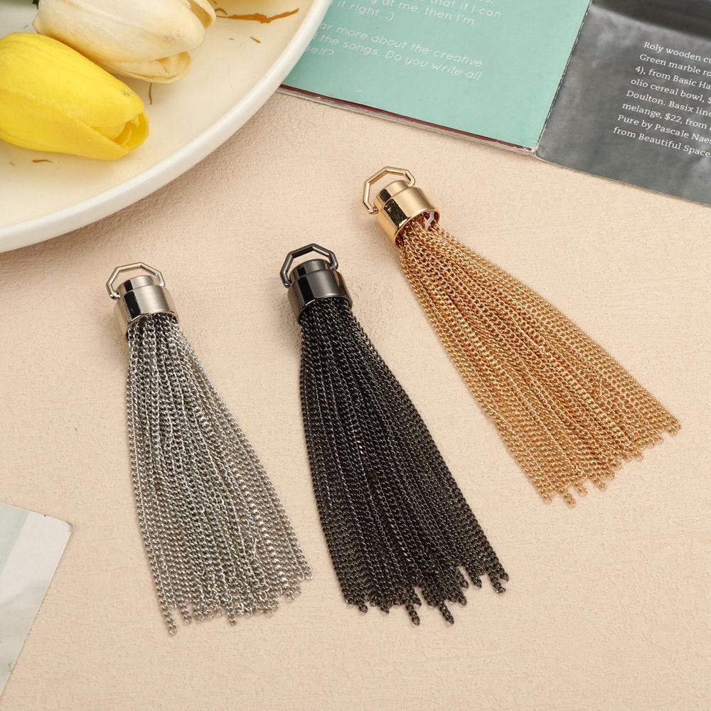 Móc Khóa Tua Rua Kim Loại Chất Lượng Cao