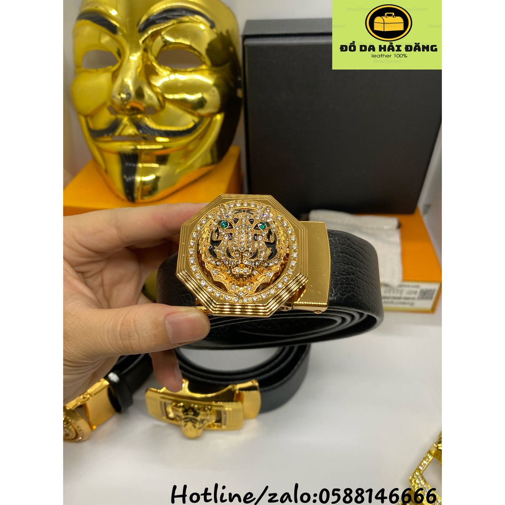 Thắt Lưng Nam Màu Đen Cao Cấp Da Thật mẫu dây nịt hot trend 2021