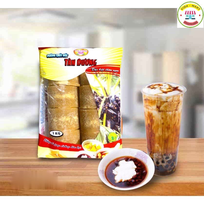 Đường Thốt Nốt Tân Dương 1kg  Nguyên Chất  Thơm Dịu, Ngọt Thanh , Tốt Hơn Cho Người Tiểu Đường (SP1232)