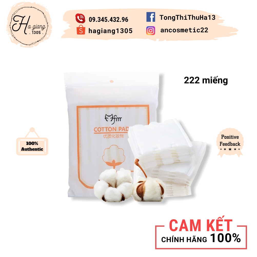 Bông Tẩy Trang Cotton Pads 222 Miếng