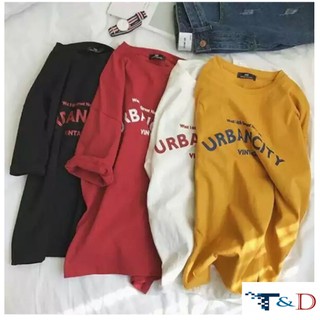ÁO THUN NỮ URBAN CITY +  MICKEY + UNTIL