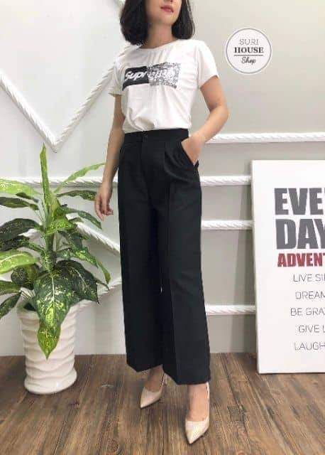 Quần Công sở Ống Rộng loại dài đẹp