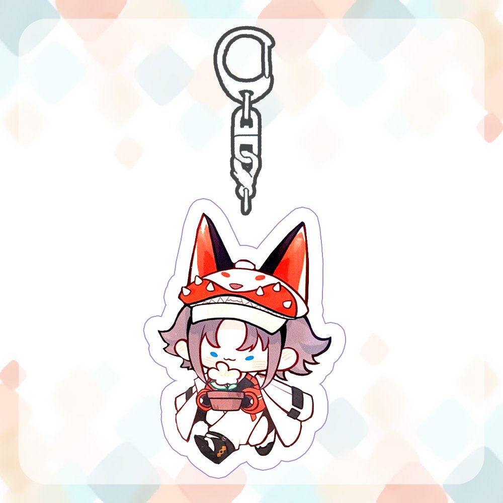 ( Mica trong acrylic ) Móc khóa x Standee LUXIEM ver TÍ HON anime chibi dễ thương xinh xắn