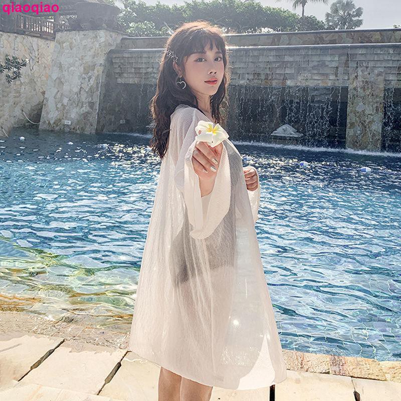 Bộ Bikini Kèm Áo Khoác Ngoài Thời Trang Nữ Tính | BigBuy360 - bigbuy360.vn